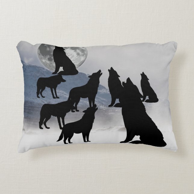 Coussin WOLF PACK (Devant)