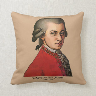 Coussin Wolfgang Amadeus Mozart
