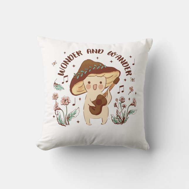Coussin Wonder et Wander chanter Fairy (Recto)