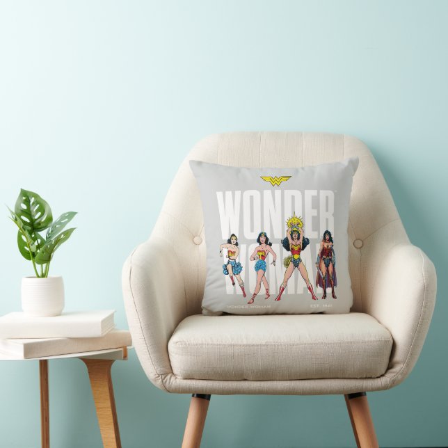 Coussin Wonder Woman Legends Forever Graphic (Chaise)