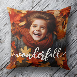 Coussin Wonderfall Automne Feuilles automne Photo personna