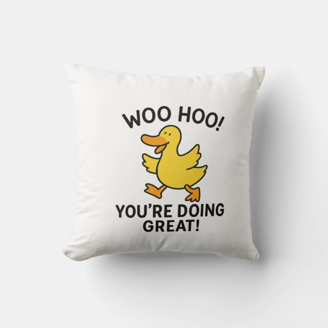 COUSSIN WOO HOO VOUS FAITES UN GRAND DUCKY DUCK (Recto)