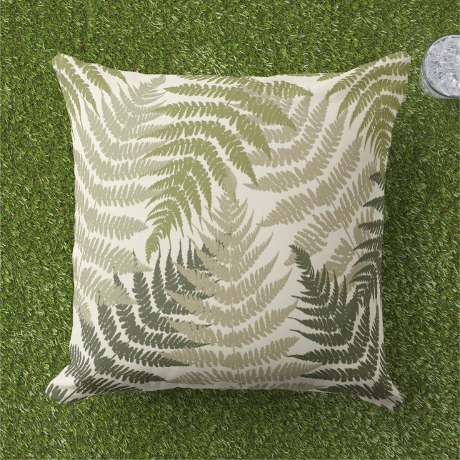 Coussin Woodland Ferns  (Herbe)