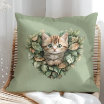 Woodland Heart Kitty - Automne Cosy