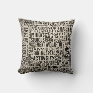 Coussin WordPlay