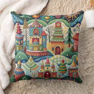 Coussin World designer cushion de Christmas