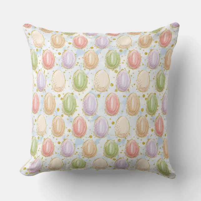 Coussin Wreath de Pâques (Recto)