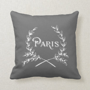 Coussin Wreath de Paris Laurel
