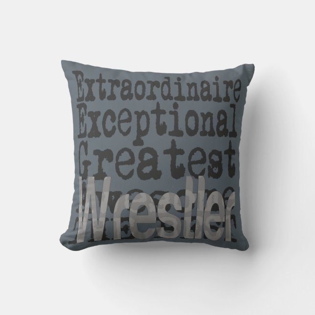 Coussin Wrestler Extraordinaire (Recto)