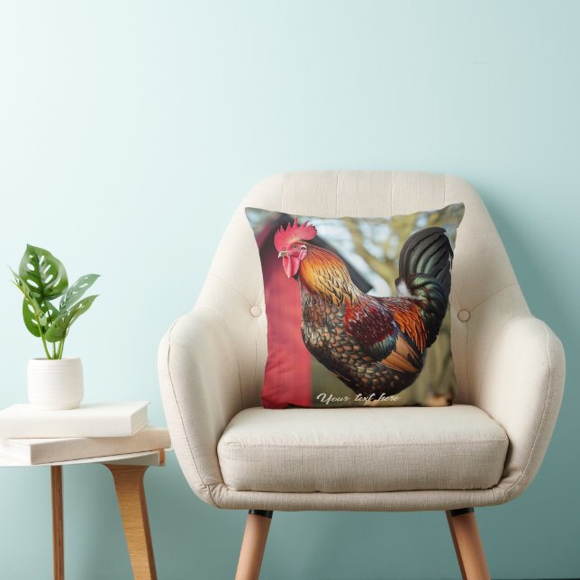 Coussin Wyandotte Rooster (Chaise)