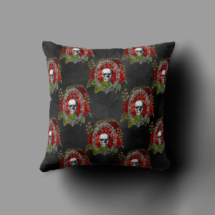 Coussin XMAS déplaisant   Un Arbre De Noël Très Gothique