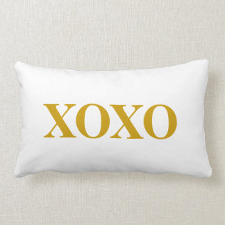 Coussin - xoxo d'or