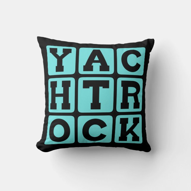 Coussin Yacht Rock, Genre Musical (Recto)