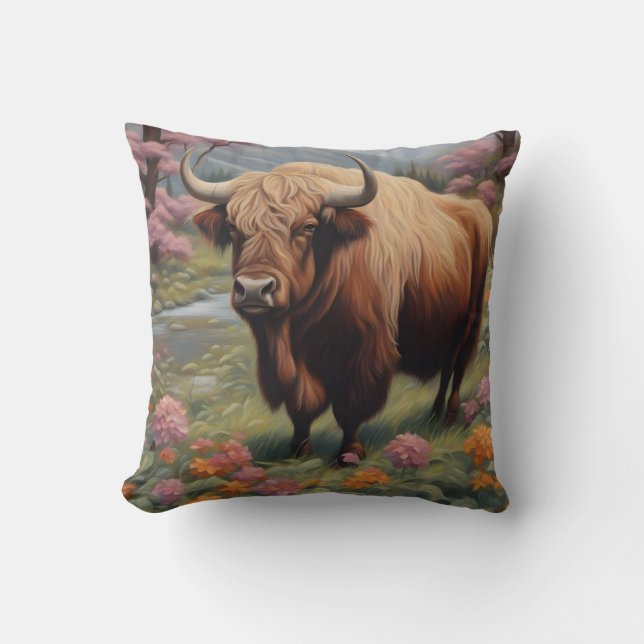 Coussin Yak (Recto)
