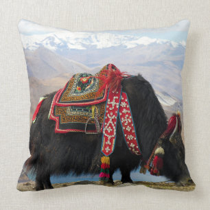 Coussin Yak tibétain