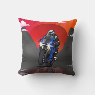 Coussin Yamaha R1 in the sunset