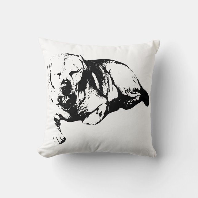 Coussin Yawn Calme, Labrador Cosy (Recto)
