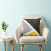 Coussin Yellow Gray White Watercolor (Chair)