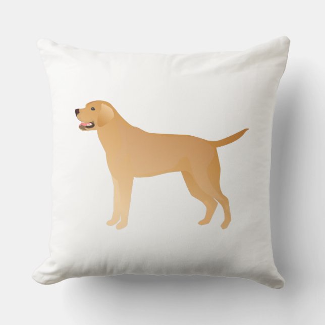 Coussin Yellow Lab (Recto)