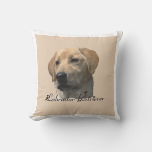 Coussin Yellow Labrador Retriever