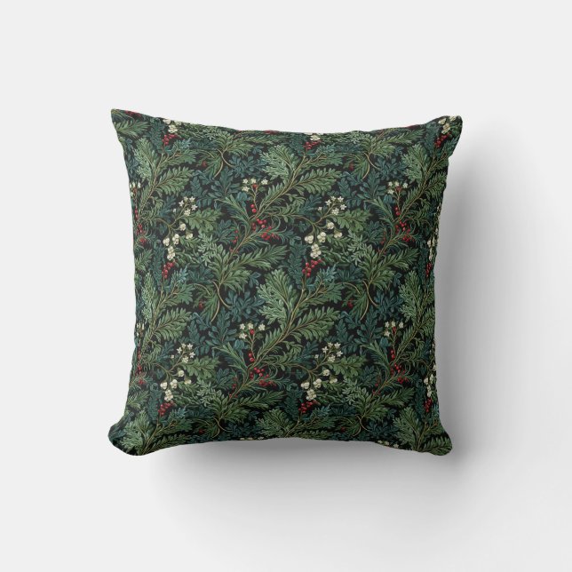Coussin Yew Twigs and Mistletoe Thaillow Pillow (Recto)