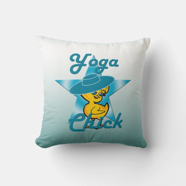 Coussin Yoga Chick #7 (Recto)