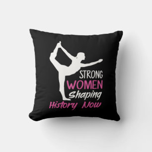Coussin Yoga Lover Femme forte Yoga