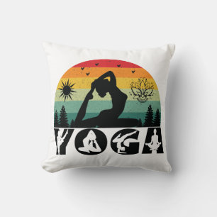 Coussin Yoga - Paix, Amour et Lumière