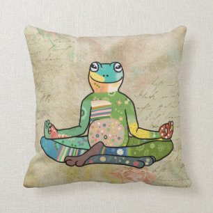 Coussin Yogafrosch