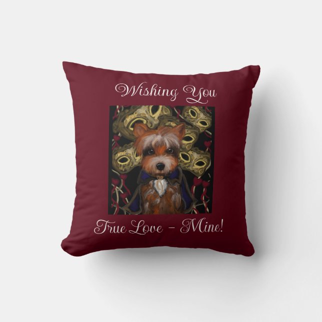 Coussin Yorkie   (Recto)