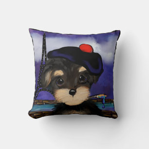 COUSSIN YORKIE POO ARTISTE À PARIS
