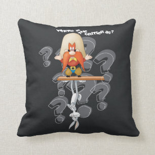 Coussin Yosemite Sam À La Recherche De "Critère" BUGS BUNN