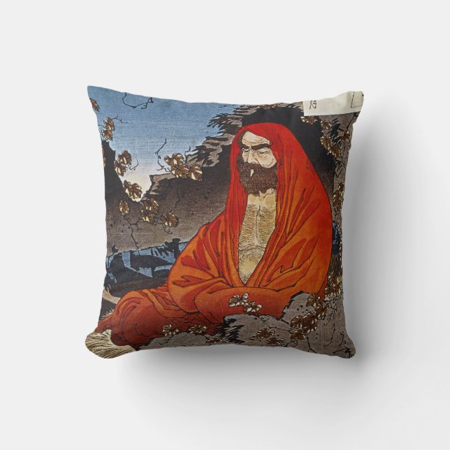 Coussin Yoshitoshi : Homme saint (Recto)