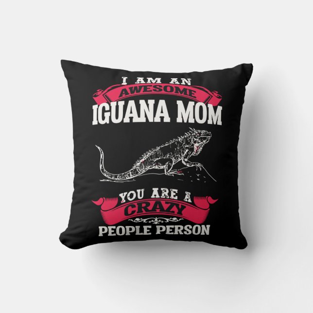 Coussin You are crazy people (Recto)