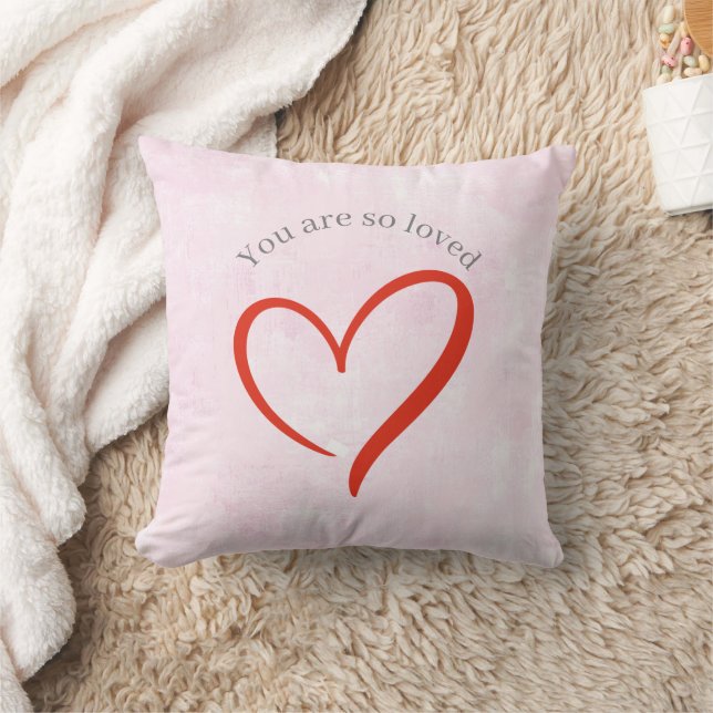 Coussin You are so Loved Throw Pillow (Couverture)