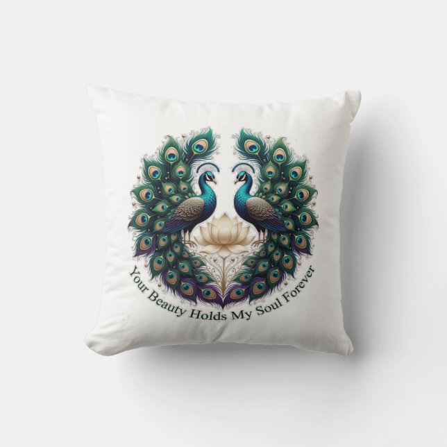 Coussin Your Beauty Holds My Soul Forever  Gifts T-Shirt (Recto)