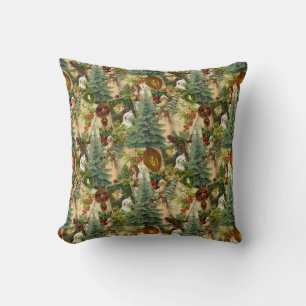 Coussin Yuletide Splendor victorienne