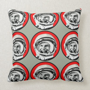 Coussin Yuri Gagarin - héros et cosmonaute soviétiques
