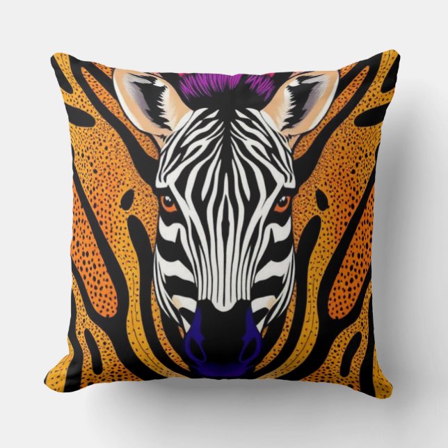 Coussin Zebra (Recto)