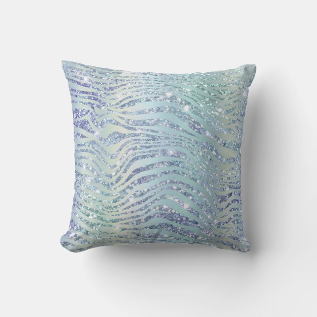 Coussin *~* ZEBRA Diamond Parties scintillant Poster de an (Recto)