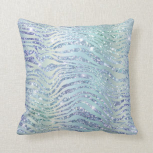 Coussin *~* ZEBRA Diamond Parties scintillant Poster de an