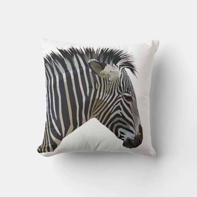 COUSSIN ZEBRA LÂCHER LE COULEUR (Recto)