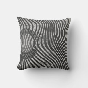 Coussin Zebra Print Poster de animal Shibori Motif