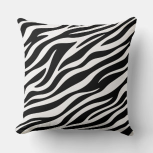 Coussin Zebra Stripes Motif sans couture Poster de animal-