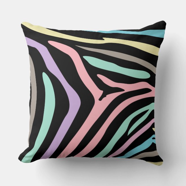 Coussin Zèbre (Recto)