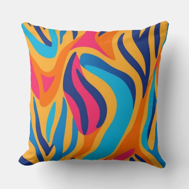 Coussin Zèbre (Recto)