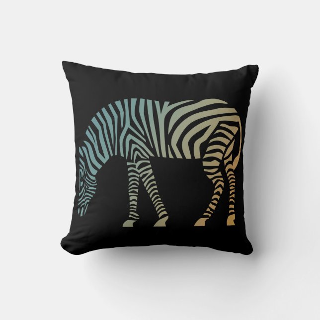 Coussin Zèbre (Recto)