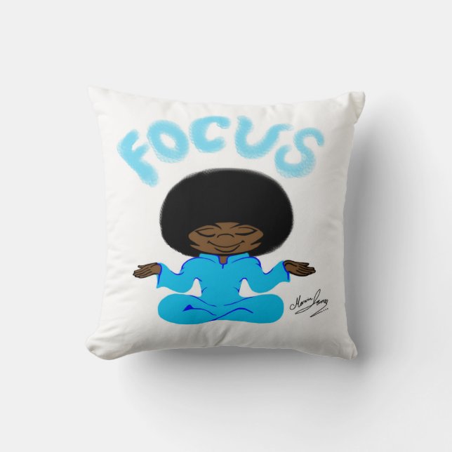 Coussin Zen-Brotha - Focus (Recto)