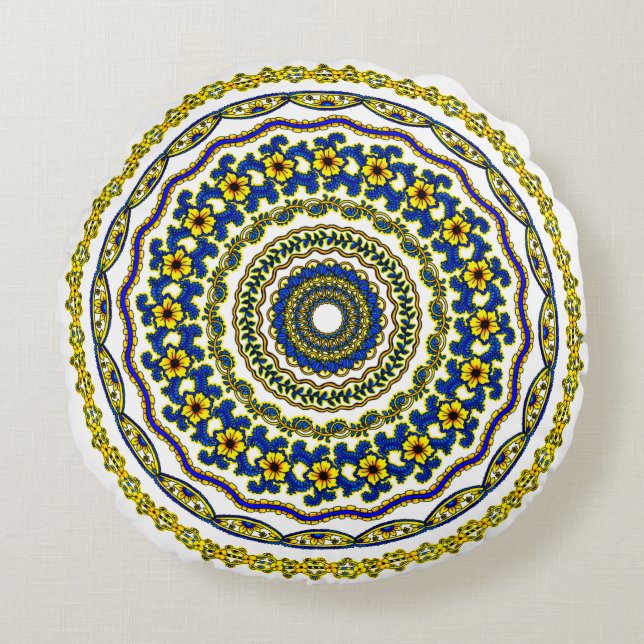 coussin zen, coussin pour méditation (Devant)