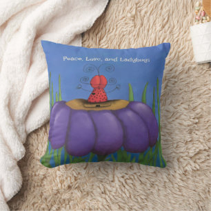 Coussin Zen Ladybug